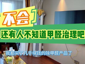 我不允許還有人不知道這種甲醛治理